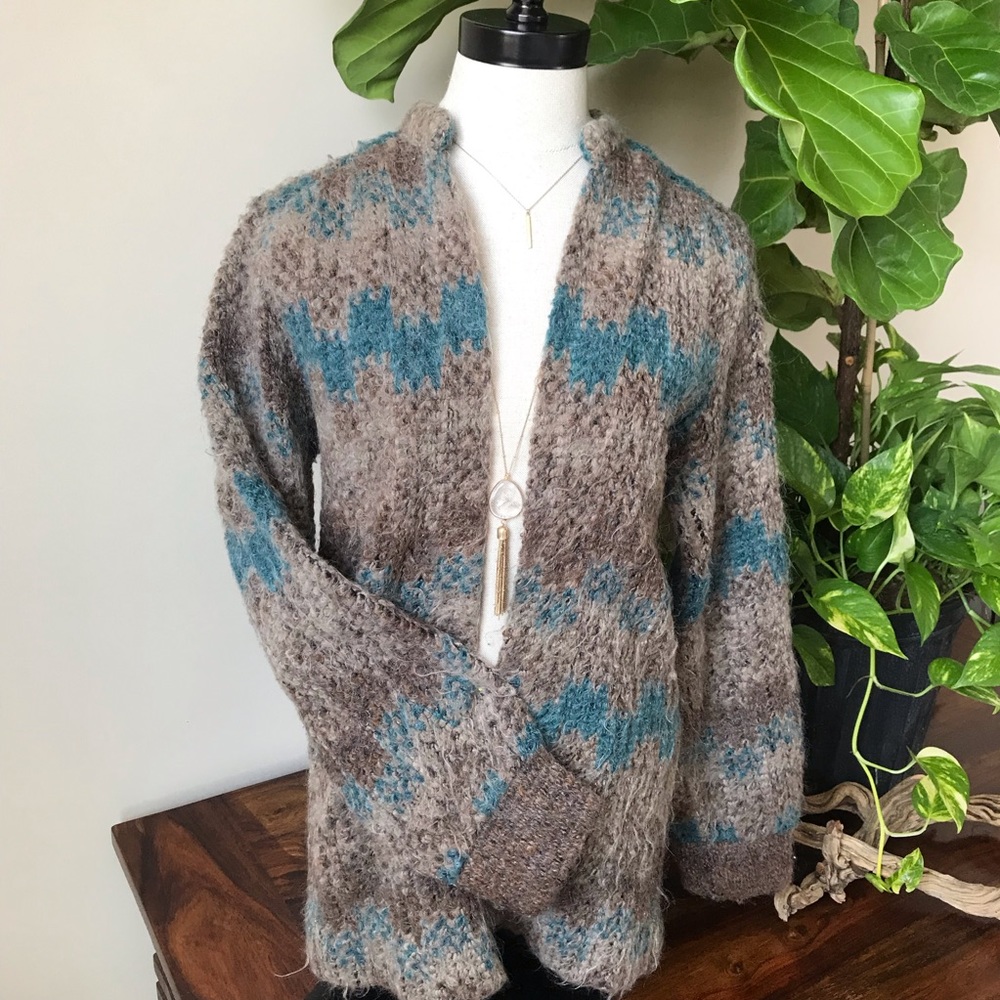 Boho Vintage Cardigan Coat